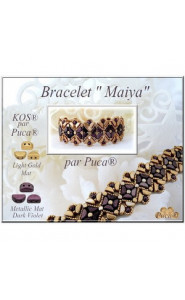 Free pattern Par Puca® Beads - Bracelet Maiya
